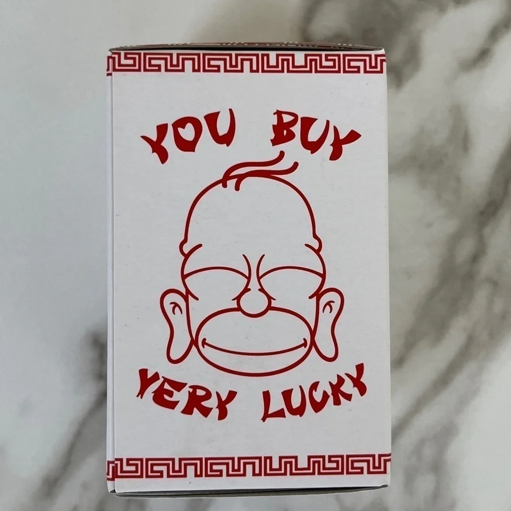 Kidrobot The Simpsons Homer Buddha Donut Mini Collectible Art Figures NEW